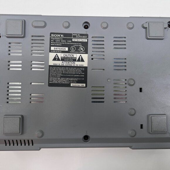 Sony PlayStation Gray Console (SCPH-9001), Heart of Darkness Game, Memory Card - Picture 6 of 7